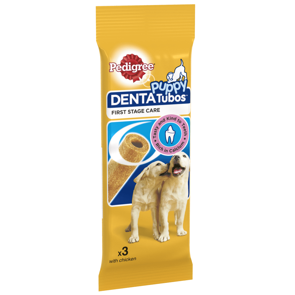 PEDIGREE® Puppy DENTATUBOS™ Puppy Treats 3 Sticks