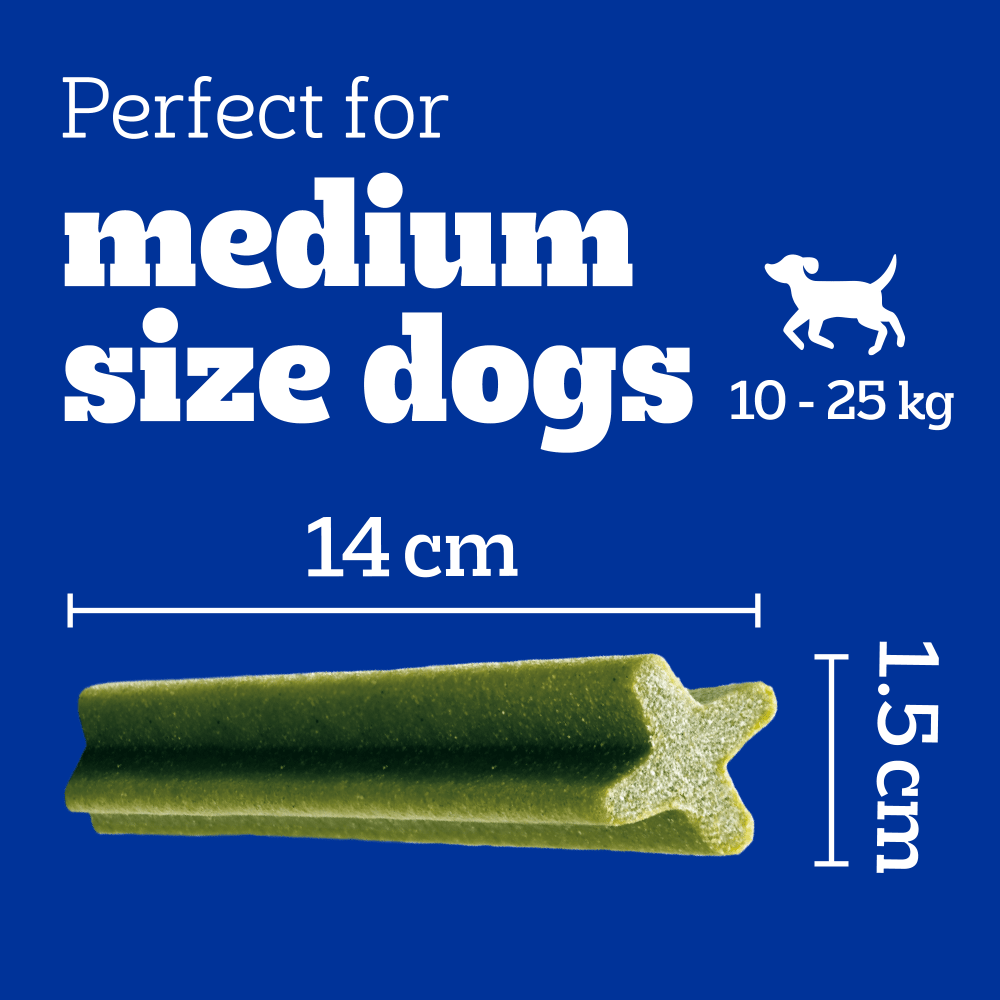 PEDIGREE® DENTASTIX™ Fresh Daily Dental Chews Medium Dog 5, 28 Sticks
